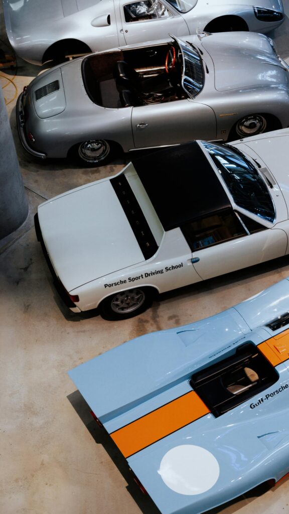 Classic Porsche Museum Collection High-Res Phone Wallpaper