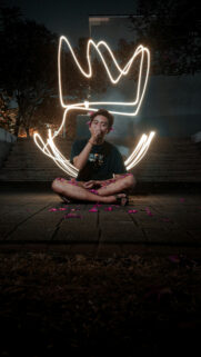 Radiant Crown Chakra Meditation and Manifestation Energy Wallpaper