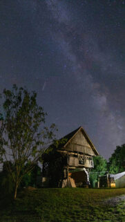 Milky Way Galaxy Night Sky Celestial Energy Spiritual Wallpaper