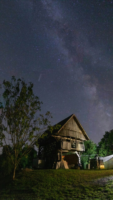 Milky Way Galaxy Night Sky Celestial Energy Spiritual Wallpaper