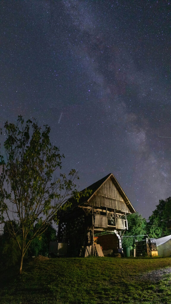 Milky Way Galaxy Night Sky Celestial Energy Spiritual Wallpaper