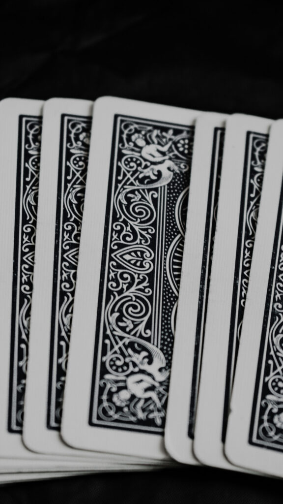 Vintage Occult Tarot Card Back Design Mystical Aesthetic Wallpaper