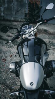 Stunning BMW R nineT Motorcycle Close Up High Quality Phone Wallpaper