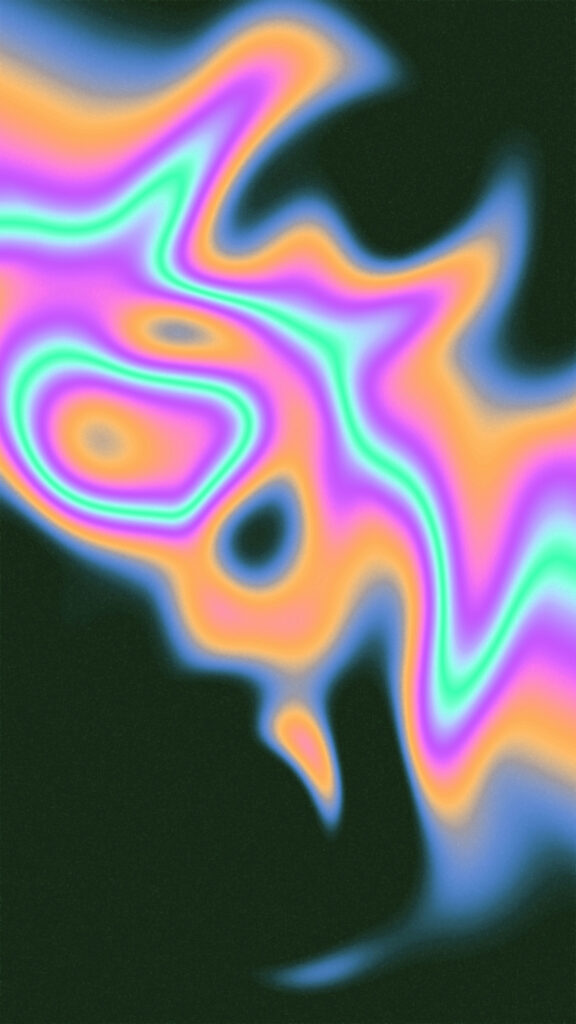 Vibrant Aura Energy Spiritual Healing Abstract Phone Wallpaper