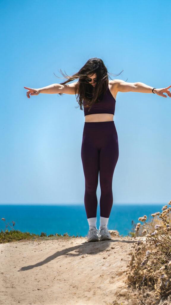 Manifestation Energy Open Arms Spiritual Pose Aesthetic Wallpaper