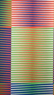 Abstract Geometric Striped Pattern Art Mobile Wallpaper