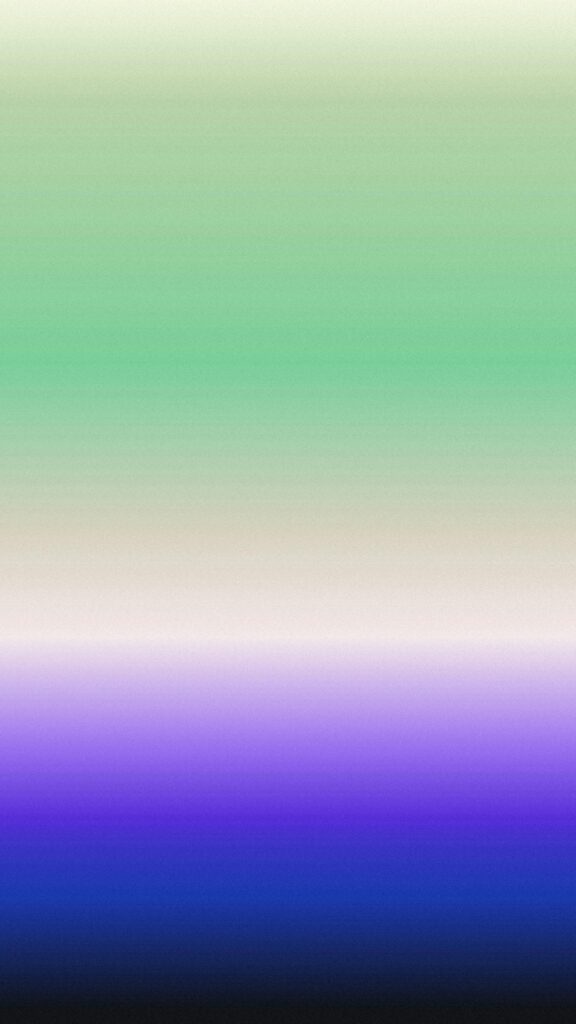 Minimalist Soft Gradient Green and Purple Aesthetic Mobile Wallpaper
