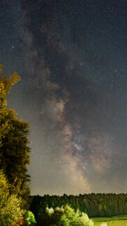 Cosmic Milky Way Galaxy Night Sky Spiritual Manifestation Wallpaper