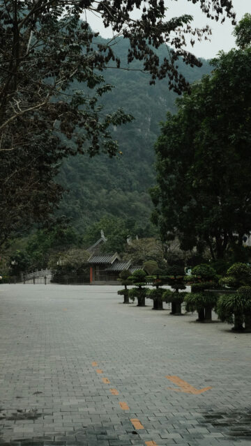 Zen Temple Courtyard Meditation Energy Spiritual Peace Wallpaper