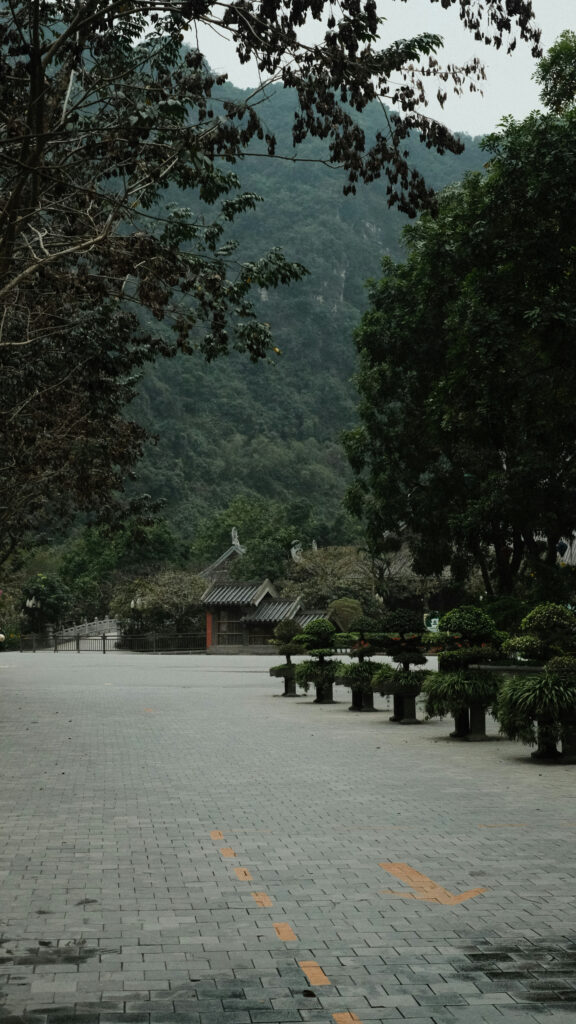 Zen Temple Courtyard Meditation Energy Spiritual Peace Wallpaper