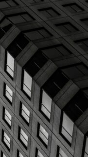 Abstract Skyscraper Architecture Minimalist Monochrome Mobile Wallpaper