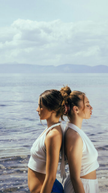 Gemini Twins Aesthetic Zodiac Sign Spiritual Connection Wallpaper