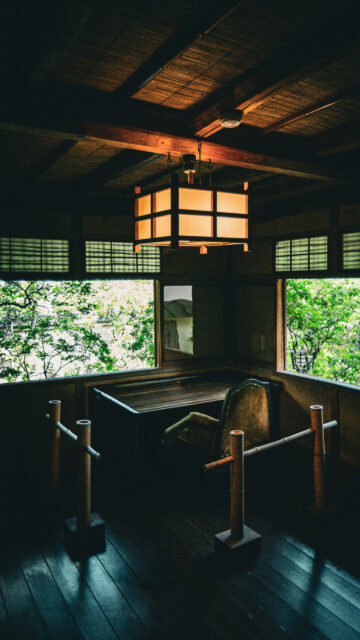 Zen Meditation Sanctuary Space for Mindful Manifestation Wallpaper