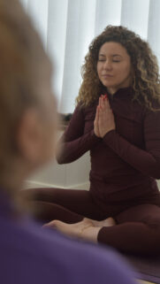 Guided Meditation and Mindful Breath Chakra Energy Meditation Wallpaper