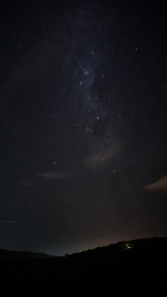Cosmic Night Sky Milky Way Celestial Galaxy Aesthetic Wallpaper