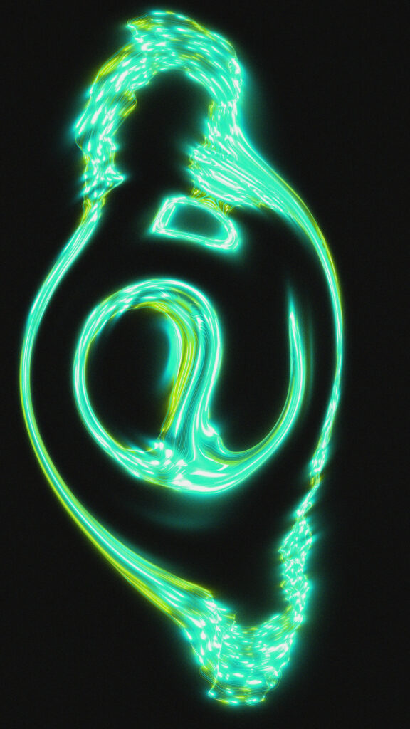 Glowing Spiritual Aura Energy Spiral Meditation Abstract Wallpaper