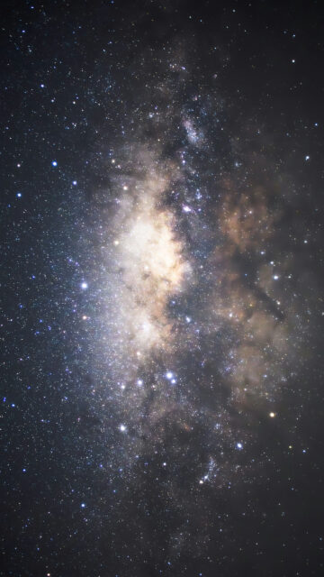 Milky Way Galaxy Celestial Energy and Cosmic Manifestation Wallpaper