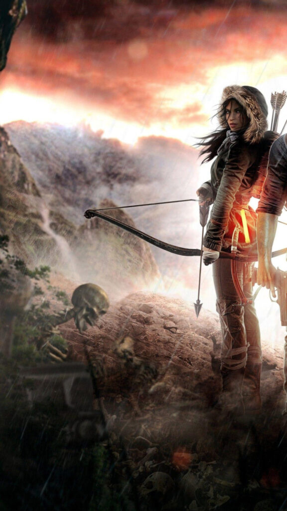 Rise of the Tomb Raider Lara Croft Mobile Wallpaper caught my eye for its quiet balance and soft depth. It feels made for a clean home screen.