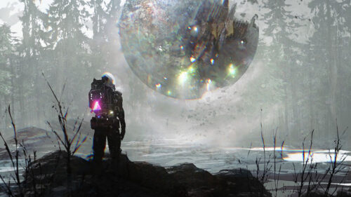 Astronaut Illusion Alone Wallpapers Free Download