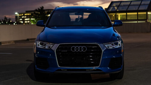 Audi Blue Car Wallpapers Free Download