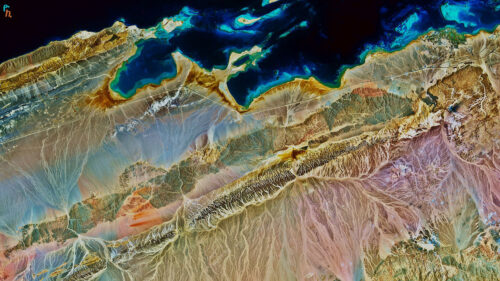 Coast, Aerial, View, Relief, Wallpapers Free Download For Desktop