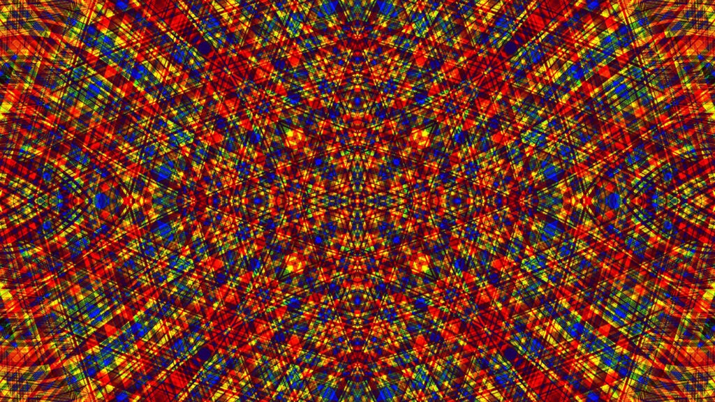 Fractal, Mosaic, Abstraction HD Wallpapers Free Download