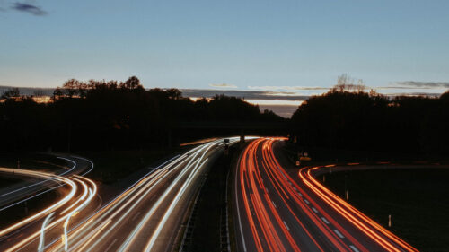Highway, Road, Lights, Wallpapers Free Download