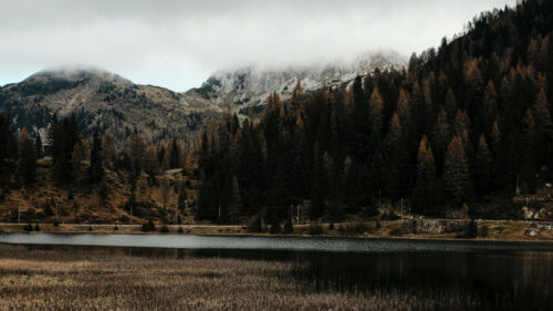 Lake, Coast, Mountains, Wallpapers Free Download