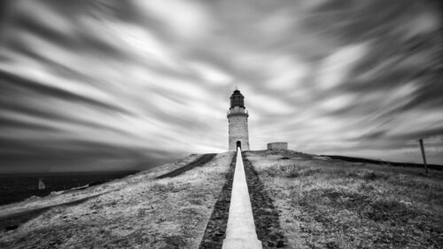 Lighthouse, Building, Bw Wallpapers Free Download