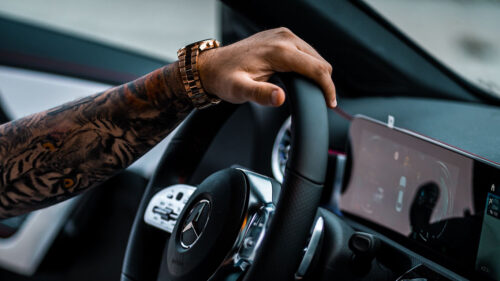 Mercedes Steering, Wheel, Hand, Wallpapers Download For Mobile