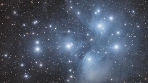 Messier, 45, Galaxy, Stars, Wallpapers Download For Mobile