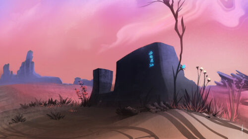 Monolith, Stone, Hieroglyphs, Wallpapers Download For Mobile