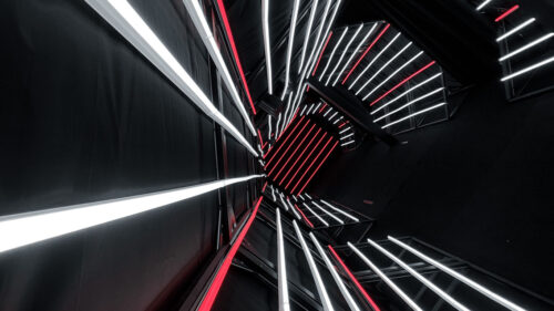 Tunnel, Neon, Lines Wallpapers Free Download