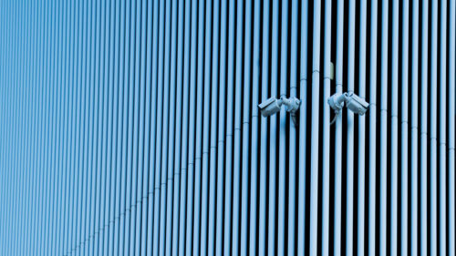 Wall, Cameras, Stripes Wallpapers Free Download
