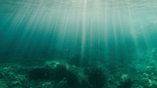 Water, Rays, Bottom Wallpapers Free Download