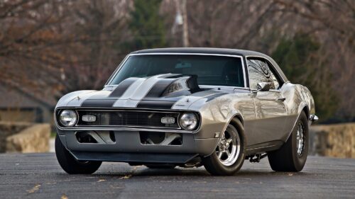 1968 Chevy, Camaro, Car, Front, View Wallpapers Free Download