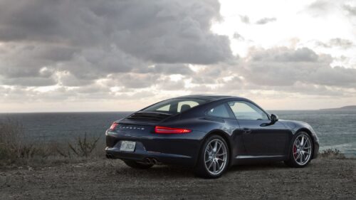 911 Carrera Porsche, Black Side, View Wallpapers Free Download