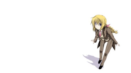 Anime, Girl, Blond, Tuxedo Wallpapers Free Download