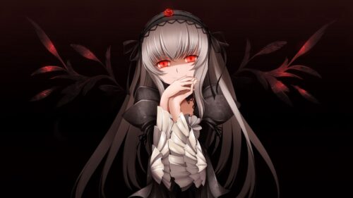 Anime, Girl, Gothic, Eyes Wallpapers Free Download
