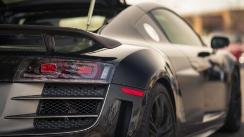 Audi R8, Gt, Rear, Bumper, Headlights HD Wallpapers Free Download