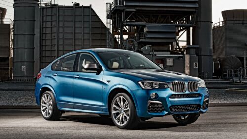 BMW X4, M40i, Blue, Side, View Free Wallpapers Download