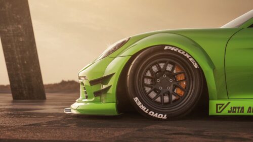 Car, Sportscar, Green, Wallpapers Free Download