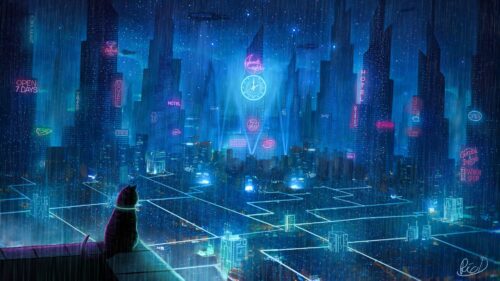 Cat, Roof, City Wallpapers Free Download