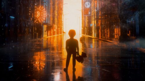 Child, City, Flash Wallpapers Free Download