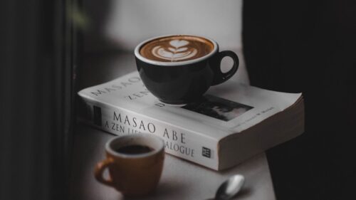 Coffee, Book, Windowsill HD Wallpapers Download
