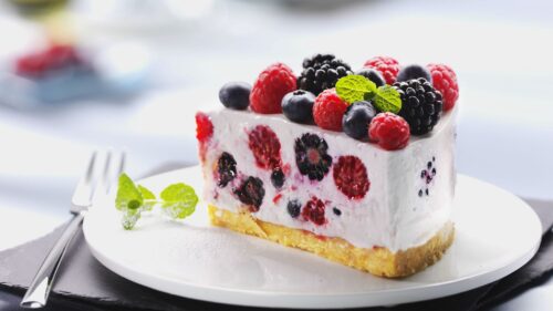 Dessert Cake, Cake, Raspberries, Sweet HD Wallpapers Free Download