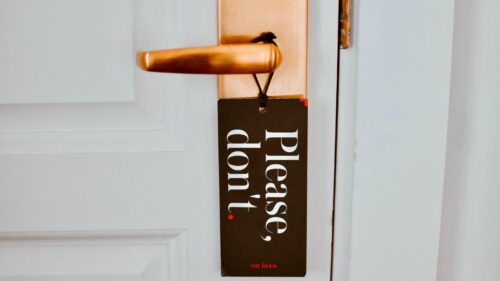 Door, Handle, Sign HD Wallpapers Free Download