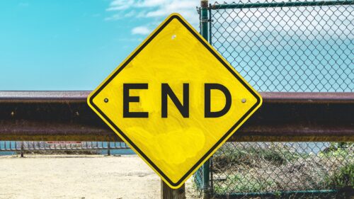 End, Inscription, Sign Wallpapers Free Download