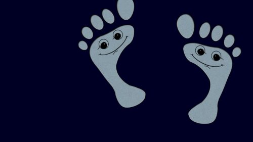 Fingers, Traces, Smile Desktop Wallpapers Free Download
