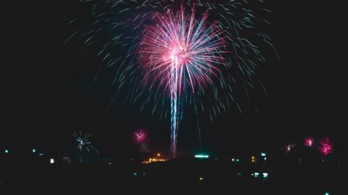 Fireworks, Salute, Holiday Desktop Wallpapers Free Download